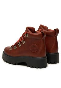 Timberland Trapery Stone Street Mid TB0A27VJEM61 Brązowy. Kolor: brązowy. Materiał: skóra. Styl: street #6