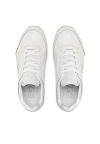 EA7 Emporio Armani Sneakersy X8X119 XK291 R383 Biały. Kolor: biały. Materiał: skóra #9