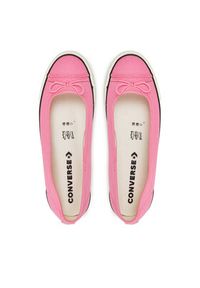 Converse Baleriny Chuck Taylor All Star Dainty Ballerina A16212C Różowy. Kolor: różowy. Materiał: materiał