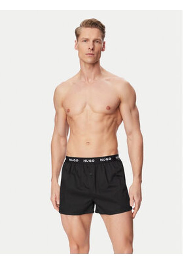 Hugo - HUGO Komplet bokserek 50532565 Kolorowy. Materiał: bawełna. Wzór: kolorowy