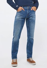 Mustang - MUSTANG OREGON TAPRED MĘSKIE SPODNIE JEANSOWE JEANSY DENIM BLUE 1013215 5000 684