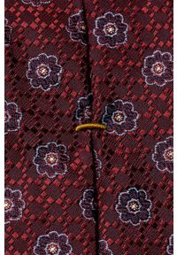 Eton - ETON - Krawat. Kolor: czerwony #2