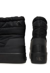 Calvin Klein Sneakersy Vulc Flatf Snowboot Nylon Mix Mg YW0YW01977 Czarny. Kolor: czarny. Materiał: materiał #5