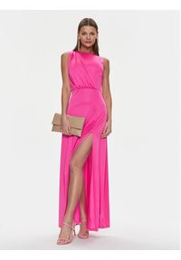 Silvian Heach Sukienka wieczorowa Long GPP24426VE Różowy Regular Fit. Kolor: różowy. Materiał: syntetyk. Styl: wizytowy