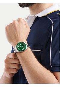 Nautica Zegarek Finn World NAPFWF408 Srebrny. Kolor: srebrny