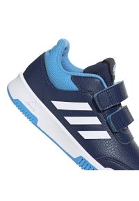 Adidas - Buty adidas Tensaur Run 2.0 Cf K Jr IE0922 niebieskie. Okazja: na co dzień. Zapięcie: rzepy. Kolor: niebieski. Materiał: materiał, syntetyk. Szerokość cholewki: normalna. Sport: bieganie