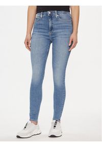 Calvin Klein Jeans Jeansy J20J222775 Niebieski Super Skinny Fit. Kolor: niebieski #1