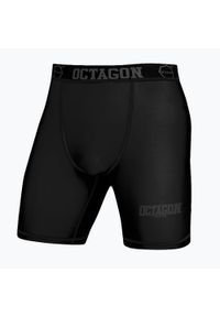 OCTAGON - Spodenki kompresyjne męskie Octagon Fight Wear. Kolor: czarny
