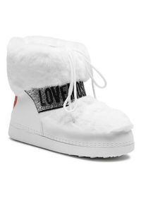 Love Moschino - LOVE MOSCHINO Śniegowce JA24202G0HJW0100 Biały. Kolor: biały