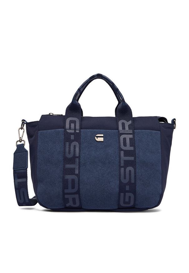 G-Star RAW - Torba G-Star Raw. Kolor: niebieski