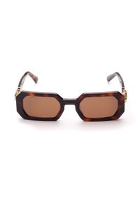 Swarovski okulary przeciwsłoneczne MILLENIA damskie kolor brązowy. Kolor: brązowy