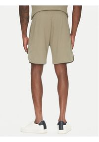 Emporio Armani Underwear Szorty sportowe EM000631 AF10792 U6274 Zielony Regular Fit. Kolor: zielony. Materiał: bawełna. Styl: sportowy #4