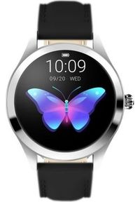 Smartwatch Rubicon KW10 Czarny (rubicon_20200528110957). Rodzaj zegarka: smartwatch. Kolor: czarny