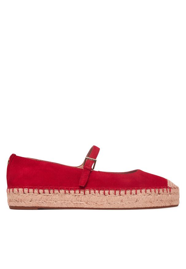 Lauren Ralph Lauren - Espadryle LAUREN RALPH LAUREN. Kolor: czerwony