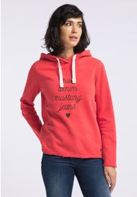 Mustang - MUSTANG BELLA H HOODIE FIERY RED 1008430 7132