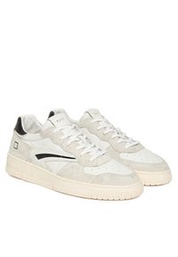 D.A.T.E. Sneakersy Torneo Pure Basic M431-TP-BA Biały. Kolor: biały. Materiał: skóra #6