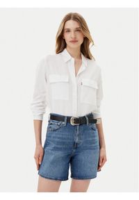 Levi's® Koszula Doreen A7467-0006 Biały Regular Fit. Kolor: biały. Materiał: bawełna