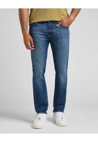 Lee - LEE DAREN ZIP FLY MĘSKIE SPODNIE JEANSOWE BLUE IRIS L707NLFF