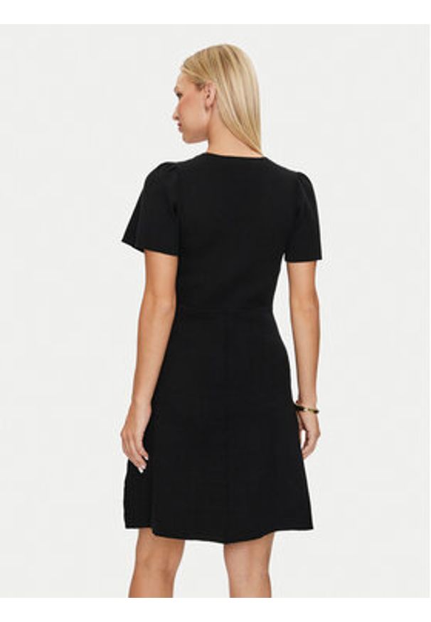 DKNY Sukienka codzienna DD4EN992 Czarny Slim Fit. Okazja: na co dzień. Kolor: czarny. Materiał: bawełna, syntetyk. Typ sukienki: proste. Styl: casual