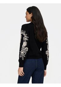 only - ONLY Sweter Magnolia 15367757 Czarny Regular Fit. Kolor: czarny. Materiał: syntetyk #5