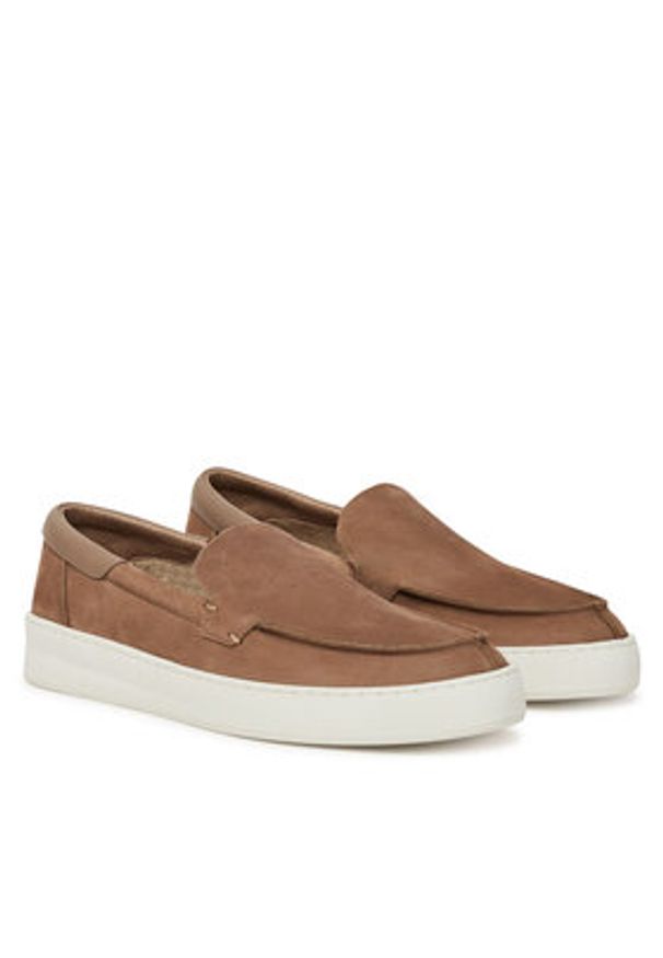 Filling Pieces Półbuty Signature Loafer 79128261108 Beżowy. Kolor: beżowy. Materiał: skóra