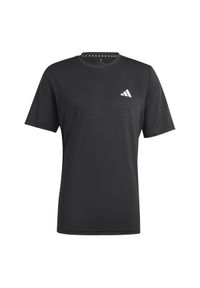 Adidas - Rozciągliwa koszula adidas Essentials. Kolor: czarny. Materiał: tkanina. Sport: piłka nożna, fitness #1