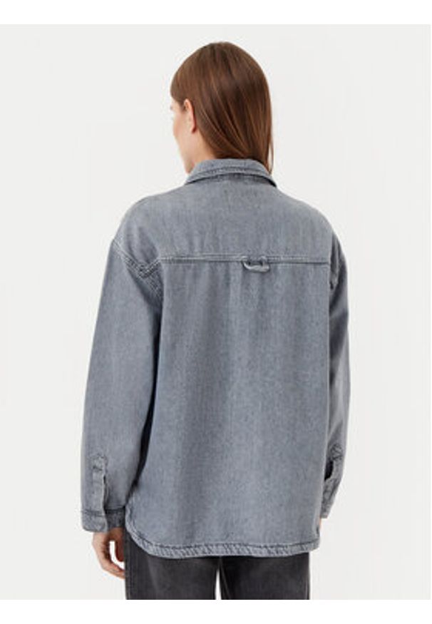only - ONLY Kurtka jeansowa Emmie 15336153 Szary Regular Fit. Kolor: szary. Materiał: bawełna