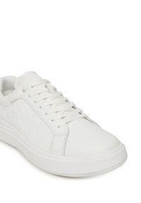 Calvin Klein Sneakersy Chunky Low Top Lace Up Mono HM0HM01970 Biały. Kolor: biały. Materiał: skóra #4