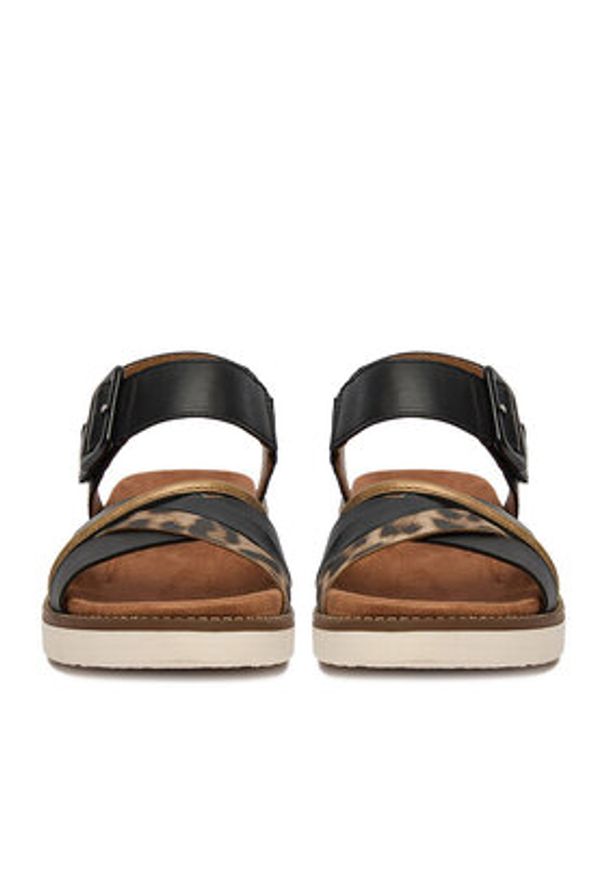 Remonte Sandały CEO-D2043-03 Czarny. Kolor: czarny. Materiał: skóra