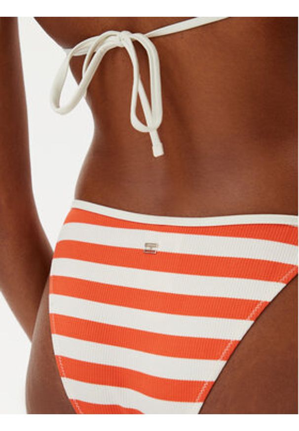 TOMMY HILFIGER - Tommy Hilfiger Dół od bikini UW0UW05902 Pomarańczowy. Kolor: pomarańczowy. Materiał: syntetyk
