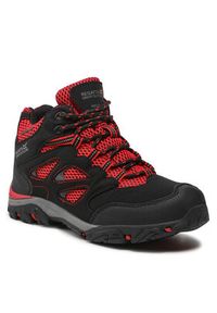 Regatta Trekkingi Holcombe Iep Mid Jnr RKF573 Czarny. Kolor: czarny. Materiał: skóra. Sport: turystyka piesza #4