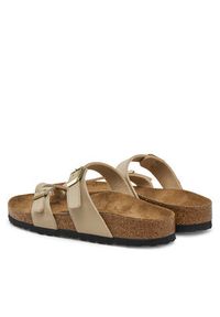 Birkenstock Japonki Mayari 1029726 Beżowy. Kolor: beżowy. Materiał: skóra #4