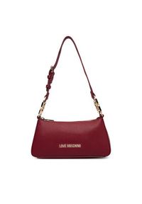 Love Moschino - LOVE MOSCHINO Torebka JC4007PP1PLB0552 Bordowy. Kolor: czerwony. Materiał: skórzane #4