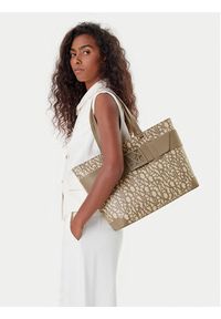 Armani Exchange Torebka 949127 3F742 M1014 Beżowy. Kolor: beżowy. Materiał: skórzane #4