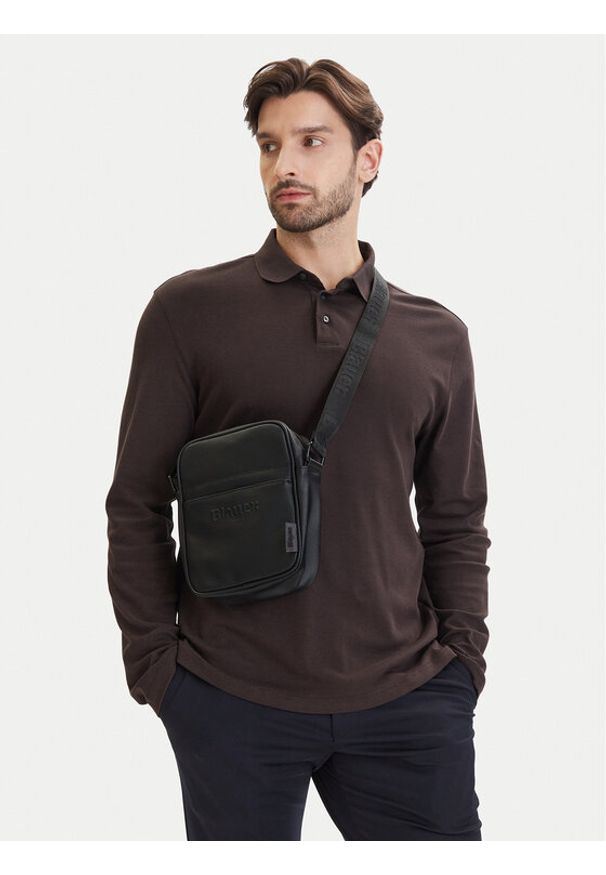 Blauer Saszetka S6FORT03/WAL Czarny. Kolor: czarny. Materiał: materiał