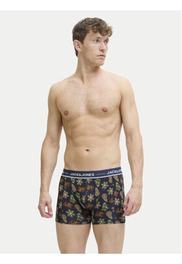 Jack & Jones Komplet bokserek Gingerbread 12285149 Czarny. Kolor: czarny. Materiał: bawełna