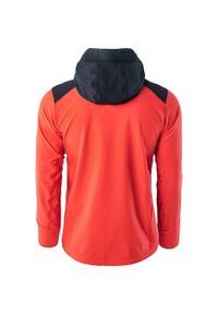 Elbrus - Męska Kurtka Pro Guard Soft Shell. Kolor: czerwony, czarny, wielokolorowy. Sport: turystyka piesza