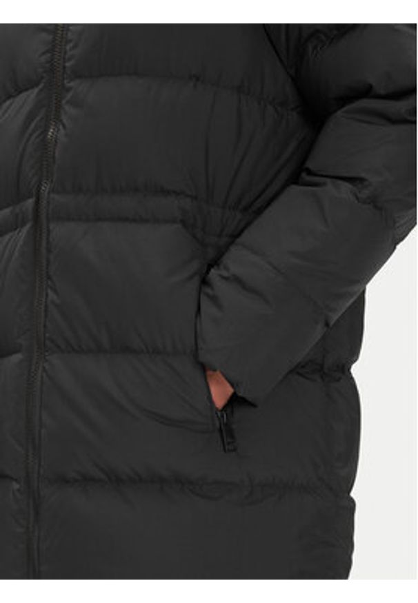 Jack Wolfskin Kurtka puchowa Frozen Palace A65096 Czarny Regular Fit. Kolor: czarny. Materiał: syntetyk