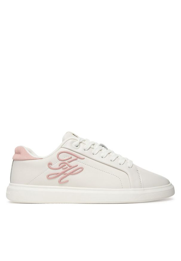 TOMMY HILFIGER - Sneakersy Tommy Hilfiger. Kolor: biały