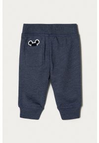 GAP Spodnie dziecięce kolor granatowy z aplikacją. Okazja: na co dzień. Kolor: niebieski. Wzór: aplikacja. Styl: casual #2