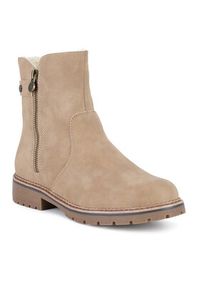 Go Soft Botki WS6207-10 Beżowy. Kolor: beżowy. Materiał: materiał #4
