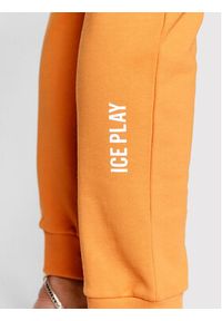 Ice Play Spodnie dresowe 22E U2M0 B131 P451 3518 Pomarańczowy Regular Fit. Kolor: pomarańczowy. Materiał: bawełna #3