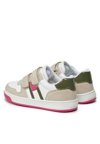 TOMMY HILFIGER - Tommy Hilfiger Sneakersy T1A9-32954-1434Y609 S Beżowy. Kolor: beżowy #5