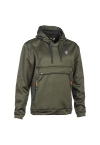 Bluza z kapturem PERCUSSION. Typ kołnierza: kaptur. Kolor: zielony. Materiał: polar. Sport: outdoor #1