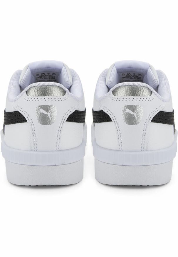 Puma - Damskie sneakersy Jada Renew PUMA White Black Silver Gray. Kolor: wielokolorowy, szary, biały, czarny. Materiał: tkanina, guma, materiał, syntetyk. Sport: turystyka piesza, tenis