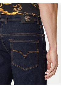 Versace Jeans Couture Jeansy 79GAB5RE CDW02 Granatowy Straight Fit. Kolor: niebieski