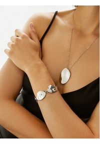 Calvin Klein Bransoletka 35000619 Srebrny. Materiał: metalowe. Kolor: srebrny #6