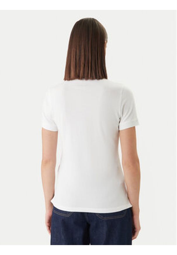 Barbour Polo Malvern LML0633WH33 Biały Slim Fit. Typ kołnierza: polo. Kolor: biały. Materiał: bawełna