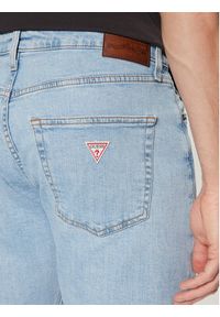 Guess Jeans Jeansy M4YA1C D5DM1 Niebieski Slim Fit. Kolor: niebieski