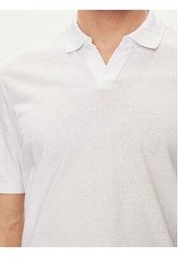 Jack & Jones - Jack&Jones Polo Summer 12246712 Biały Regular Fit. Typ kołnierza: polo. Kolor: biały. Materiał: bawełna #4
